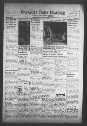 Navasota Daily Examiner (Navasota, Tex.), Vol. 47, No. 208, Ed. 1 Friday, November 7, 1941