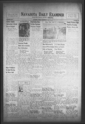 Navasota Daily Examiner (Navasota, Tex.), Vol. 47, No. 212, Ed. 1 Wednesday, November 12, 1941