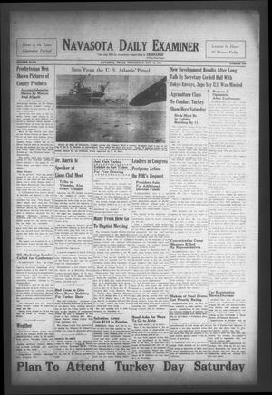 Navasota Daily Examiner (Navasota, Tex.), Vol. 47, No. 218, Ed. 1 Wednesday, November 19, 1941