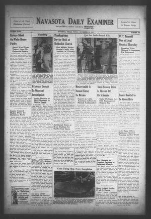 Navasota Daily Examiner (Navasota, Tex.), Vol. 47, No. 225, Ed. 1 Friday, November 28, 1941