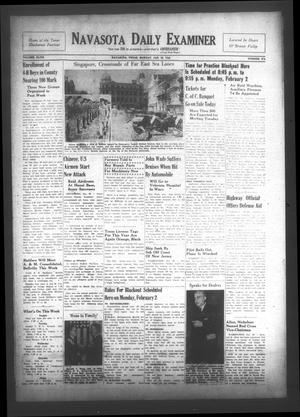Primary view of object titled 'Navasota Daily Examiner (Navasota, Tex.), Vol. 47, No. 274, Ed. 1 Monday, January 26, 1942'.