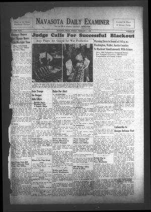 Navasota Daily Examiner (Navasota, Tex.), Vol. 47, No. 280, Ed. 1 Monday, February 2, 1942