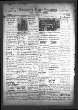 Navasota Daily Examiner (Navasota, Tex.), Vol. 47, No. 284, Ed. 1 Friday, February 6, 1942