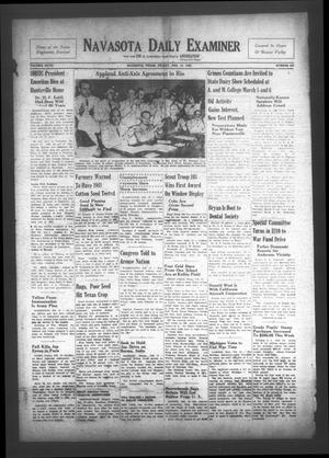 Navasota Daily Examiner (Navasota, Tex.), Vol. 47, No. 290, Ed. 1 Friday, February 13, 1942