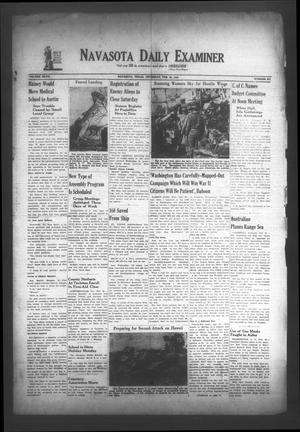 Primary view of object titled 'Navasota Daily Examiner (Navasota, Tex.), Vol. 47, No. 301, Ed. 1 Thursday, February 26, 1942'.