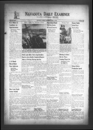 Navasota Daily Examiner (Navasota, Tex.), Vol. 47, No. 305, Ed. 1 Wednesday, March 4, 1942