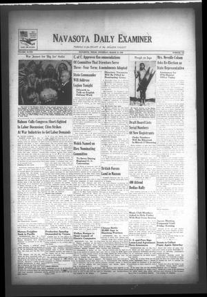 Navasota Daily Examiner (Navasota, Tex.), Vol. 47, No. 312, Ed. 1 Thursday, March 12, 1942
