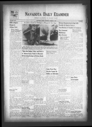Navasota Daily Examiner (Navasota, Tex.), Vol. 47, No. 6, Ed. 1 Thursday, March 19, 1942