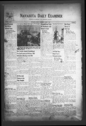 Navasota Daily Examiner (Navasota, Tex.), Vol. 47, No. 17, Ed. 1 Wednesday, April 1, 1942
