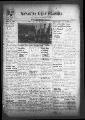 Navasota Daily Examiner (Navasota, Tex.), Vol. 47, No. 71, Ed. 1 Wednesday, June 3, 1942