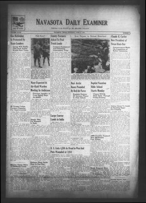Navasota Daily Examiner (Navasota, Tex.), Vol. 47, No. 74, Ed. 1 Saturday, June 6, 1942