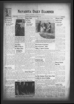 Navasota Daily Examiner (Navasota, Tex.), Vol. 47, No. 86, Ed. 1 Saturday, June 20, 1942