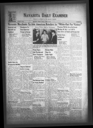 Navasota Daily Examiner (Navasota, Tex.), Vol. 47, No. 91, Ed. 1 Friday, June 26, 1942