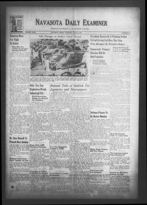 Navasota Daily Examiner (Navasota, Tex.), Vol. 47, No. 114, Ed. 1 Thursday, July 23, 1942