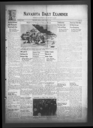 Primary view of object titled 'Navasota Daily Examiner (Navasota, Tex.), Vol. 47, No. 121, Ed. 1 Friday, July 31, 1942'.