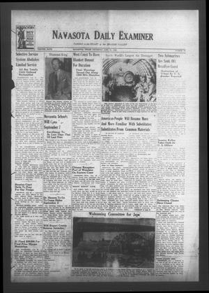 Navasota Daily Examiner (Navasota, Tex.), Vol. 47, No. 137, Ed. 1 Thursday, August 20, 1942