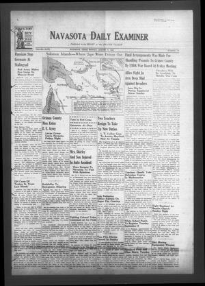 Navasota Daily Examiner (Navasota, Tex.), Vol. 47, No. 146, Ed. 1 Monday, August 31, 1942