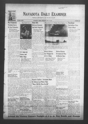 Primary view of object titled 'Navasota Daily Examiner (Navasota, Tex.), Vol. 47, No. 185, Ed. 1 Thursday, October 15, 1942'.
