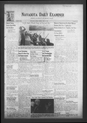 Primary view of object titled 'Navasota Daily Examiner (Navasota, Tex.), Vol. 47, No. 207, Ed. 1 Tuesday, November 10, 1942'.
