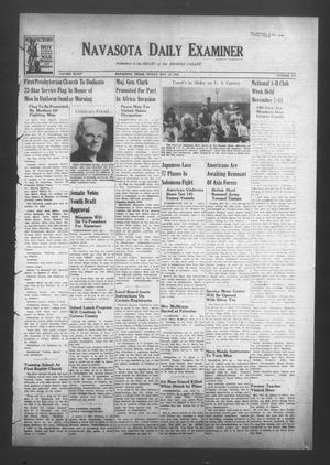 Navasota Daily Examiner (Navasota, Tex.), Vol. 47, No. 210, Ed. 1 Friday, November 13, 1942