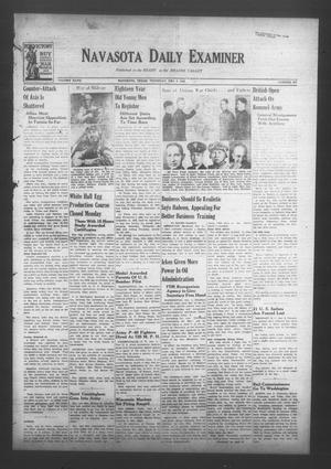 Navasota Daily Examiner (Navasota, Tex.), Vol. 47, No. 227, Ed. 1 Thursday, December 3, 1942