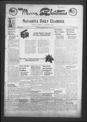 Navasota Daily Examiner (Navasota, Tex.), Vol. 47, No. 245, Ed. 1 Thursday, December 24, 1942