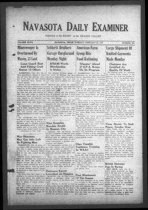 Primary view of Navasota Daily Examiner (Navasota, Tex.), Vol. 47, No. 298, Ed. 1 Tuesday, February 23, 1943