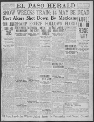 Primary view of object titled 'El Paso Herald (El Paso, Tex.), Ed. 1, Saturday, January 22, 1916'.
