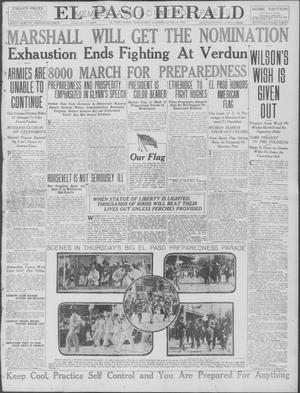 El Paso Herald (El Paso, Tex.), Ed. 1, Wednesday, June 14, 1916