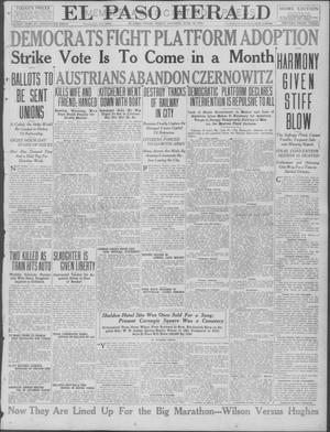 El Paso Herald (El Paso, Tex.), Ed. 1, Friday, June 16, 1916