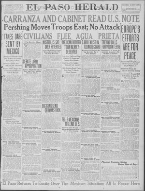 El Paso Herald (El Paso, Tex.), Ed. 1, Wednesday, June 21, 1916