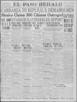 El Paso Herald (El Paso, Tex.), Ed. 1, Wednesday, June 28, 1916