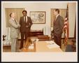 Photograph: [Photograph of Lee Brown with George H. W. Bush]