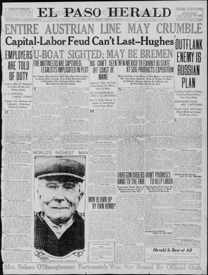 El Paso Herald (El Paso, Tex.), Ed. 1, Monday, August 7, 1916