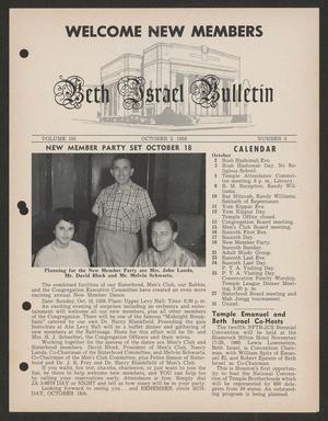 Beth Israel Bulletin, Volume 105, Number 3, October 1959