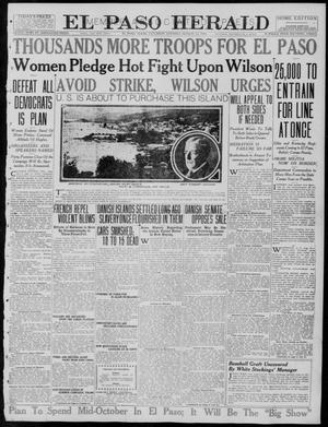 Primary view of object titled 'El Paso Herald (El Paso, Tex.), Ed. 1, Saturday, August 12, 1916'.