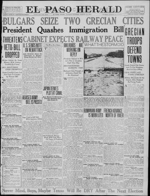 Primary view of object titled 'El Paso Herald (El Paso, Tex.), Ed. 1, Tuesday, August 22, 1916'.