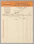 Primary view of [Invoice for Majestic Automobile, September 4, 1953]