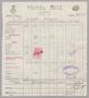 Primary view of [Itemized Invoice for Hotel Ritz: October 1953]
