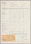 Primary view of [Itemized Invoice for Grand Hotel National Lucerne: August and September 1954]