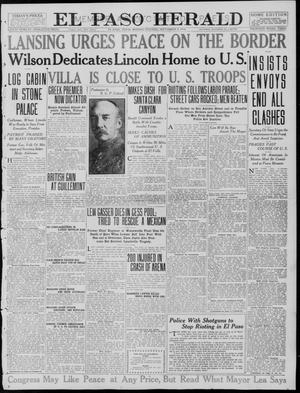 El Paso Herald (El Paso, Tex.), Ed. 1, Monday, September 4, 1916