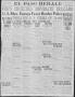 Thumbnail image of item number 1 in: 'El Paso Herald (El Paso, Tex.), Ed. 1, Thursday, September 14, 1916'.