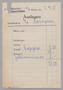 Primary view of [Bill for Incidentals from Brenner's Park Hotel, September 3, 1955]