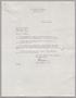 Letter: [Letter from Bruce Webster to D. W. Kempner, April 19, 1956]
