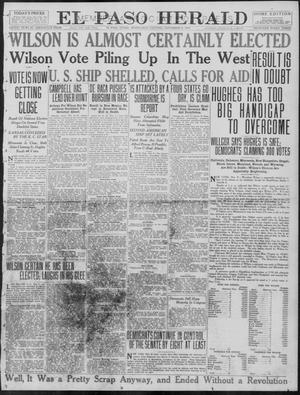El Paso Herald (El Paso, Tex.), Ed. 1, Wednesday, November 8, 1916