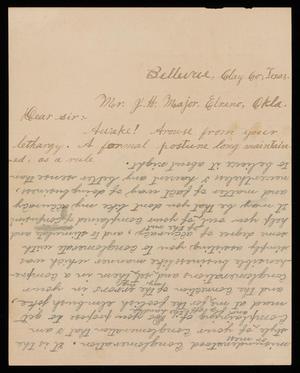 Primary view of object titled '[Partial Letter and Draft Text]'.