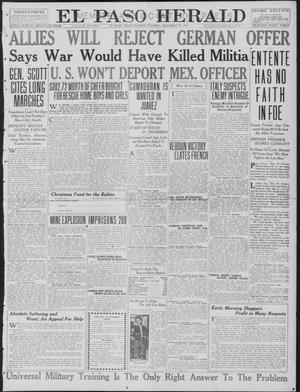 El Paso Herald (El Paso, Tex.), Ed. 1, Tuesday, December 19, 1916