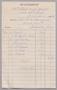 Primary view of [Account Statement for 37th Street Fish Market, November 1949]