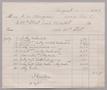 Primary view of [Account Statement for 37th Street Fish Market, July 1949]