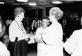 Photograph: [Gertrude Teter with Ernestine Bright and Joyce Lannou at a Reception]